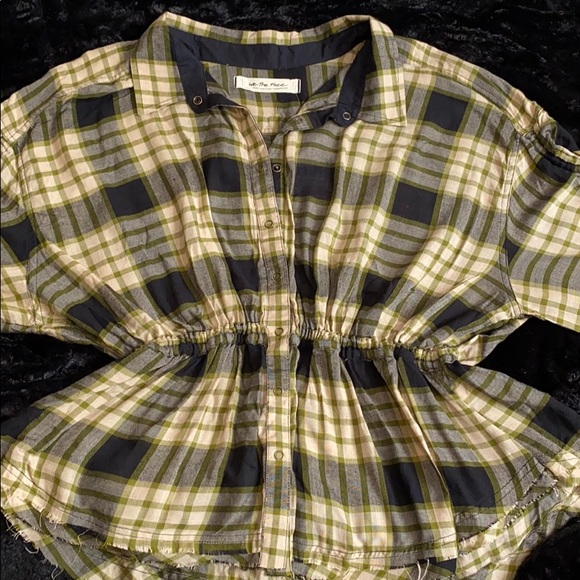 Free People Pacific Dawn Plaid Shirt. XL, M, S, XS - Picture 5 of 14